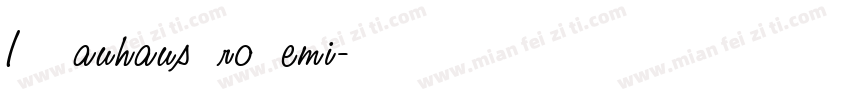 ITC Bauhaus Pro Demi字体转换